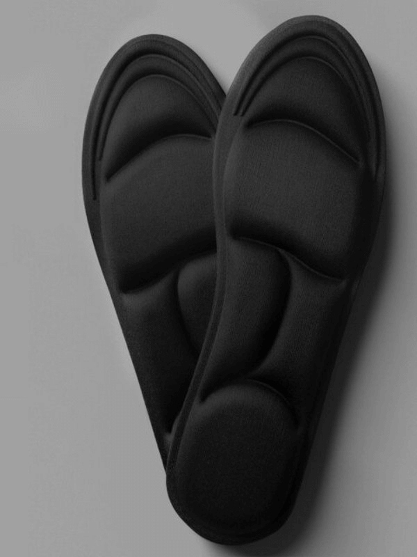 Soft breathable elastic orthopedic insoles SF0362 for shoes, featuring memory foam, anti-slip, and shock-absorbing benefits.